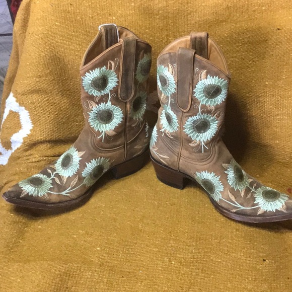Old Gringo Sunflower Boots size 7 1/2 - Picture 9 of 11